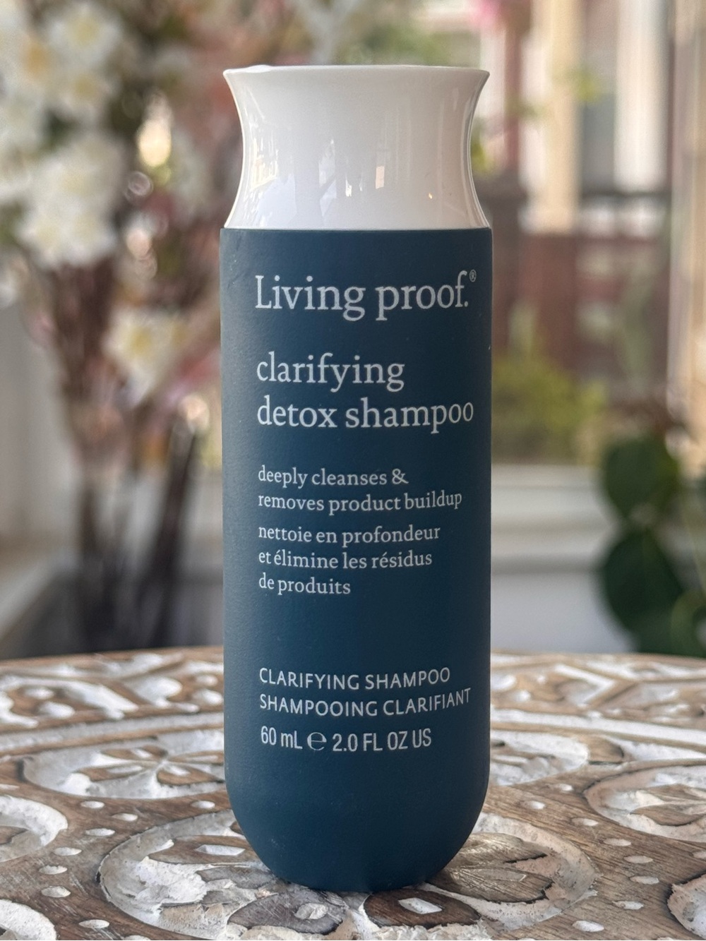 Living Proof Clarifying Detox Shampoo Travel Size 2 oz 60 ml